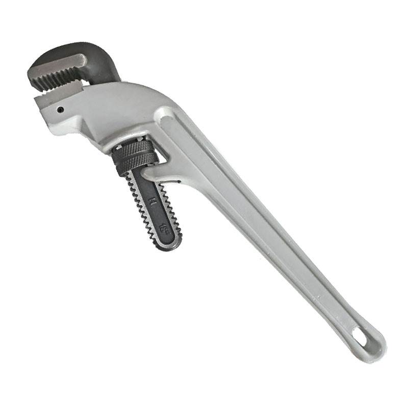 Pipe Wrench ,Offset Type, Aluminium Alloy Handle