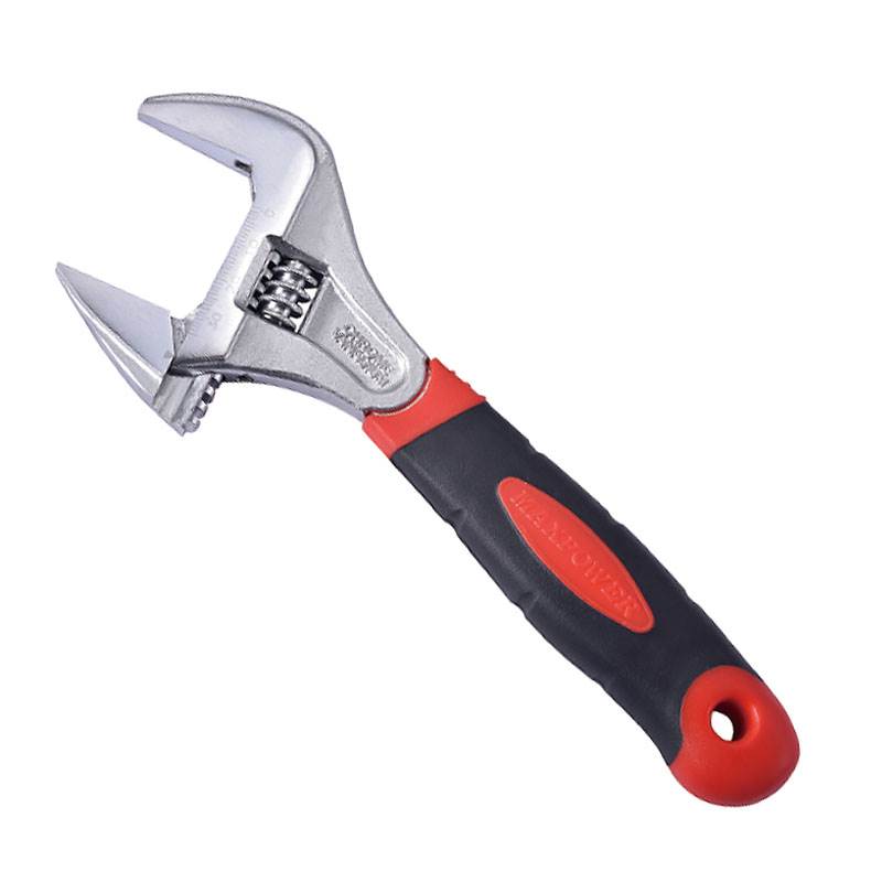 超大開(kāi)口輕型膠柄活扳手