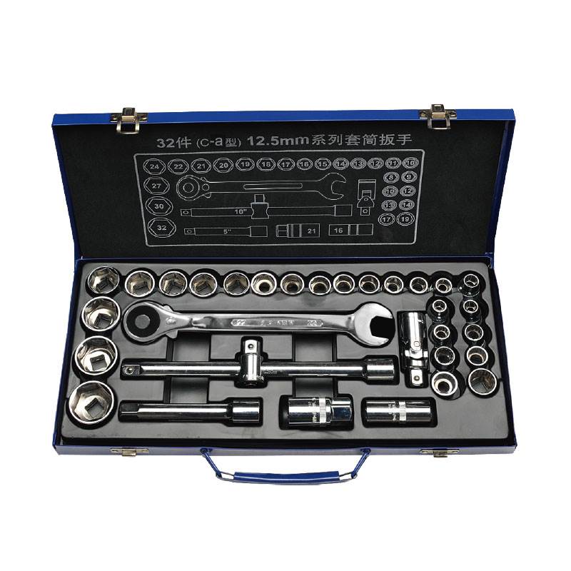 32件(C-A型)12.5mm系列公制套筒組套