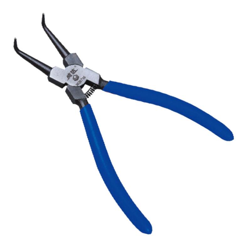 穴用彎嘴卡簧鉗