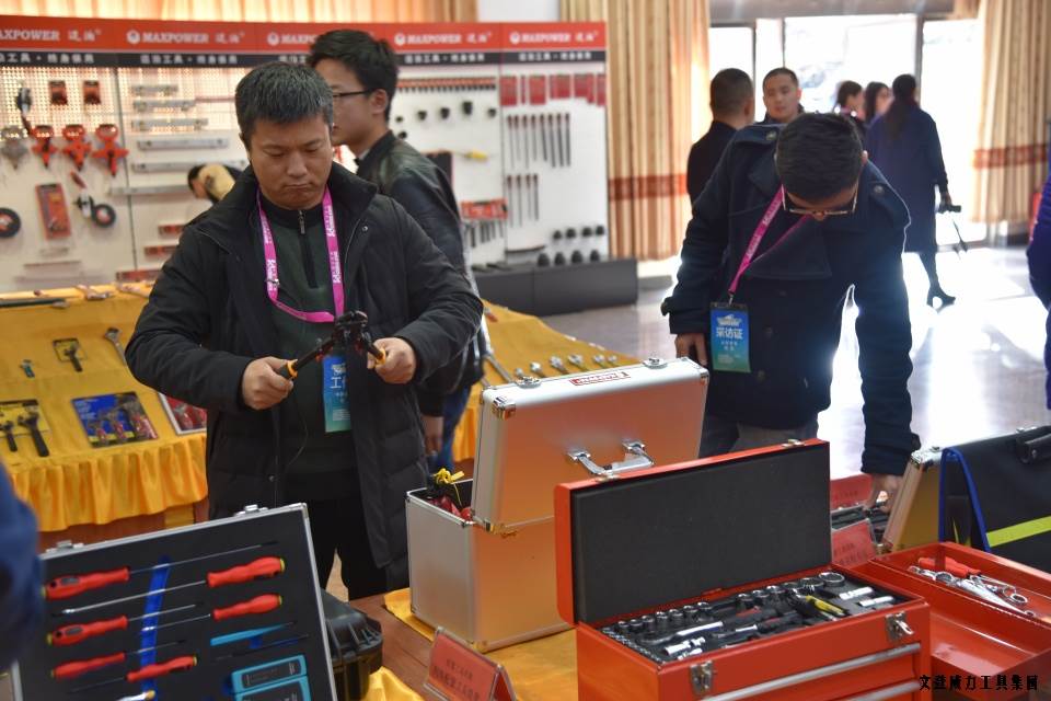 山東網(wǎng)記者采訪(fǎng)團(tuán)_10.JPG “工匠精神 山東制造”全媒體采訪(fǎng)團(tuán)蒞臨威力工具(圖7)