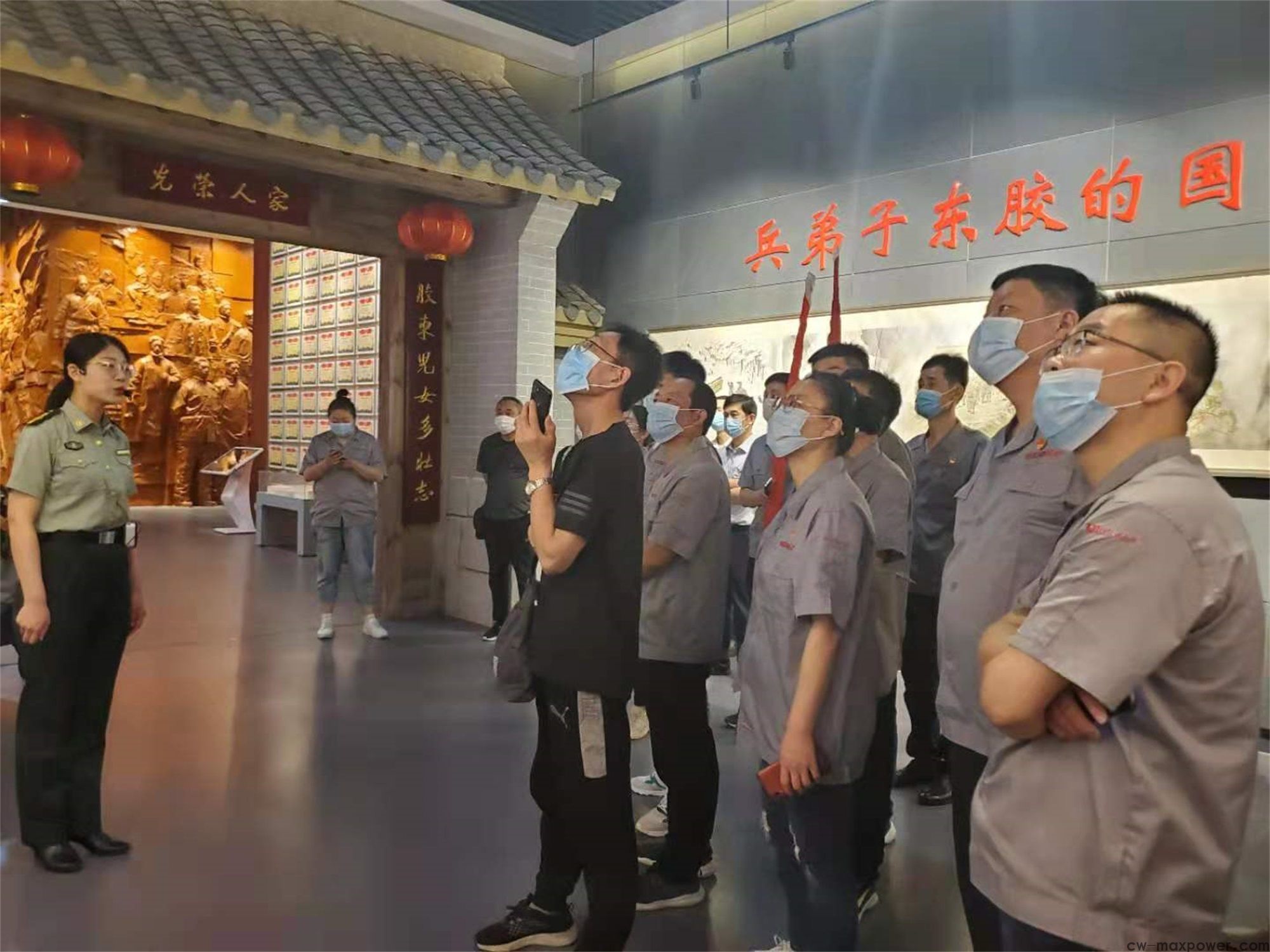 傳承紅色基因  威力集團(tuán)黨委開(kāi)展紅色主題黨建活動(dòng)(圖10) 傳承紅色基因  威力集團(tuán)黨委開(kāi)展紅色主題黨建活動(dòng)(圖10)